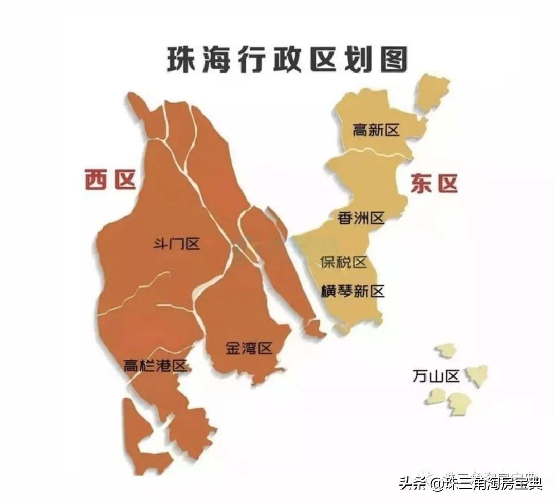 广东省珠海地图全图详解