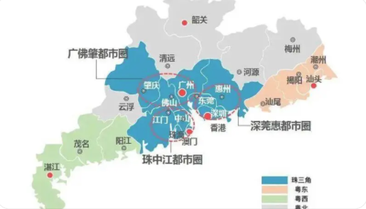 广东省与全国地图，揭示地理之美与经济发展之动力